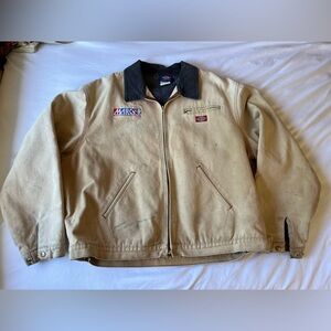 VTG Dickies Detroit Style Blanket Lined Duck Canvas Work Chore Jacket Mens XXL